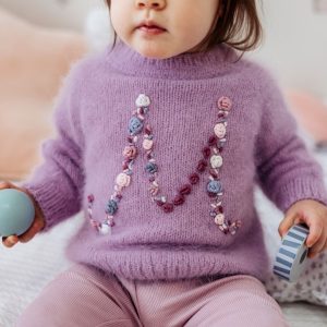 Baby/Toddler Girl Personalized Embroidered Sweatshirt