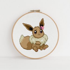 3d Papercraft Eevee Shiny PDF DXF Templates - Inspire Uplift