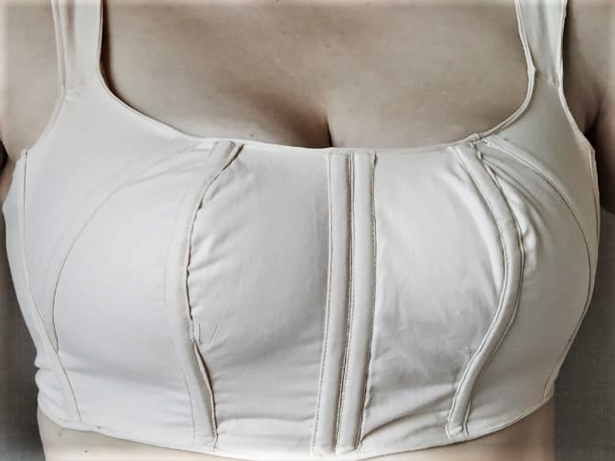 1950s bra pattern, Bullet bra pattern plus size, Sizes 29-33