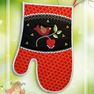ITH the Design digital embroidery patterns It is a oven mitts