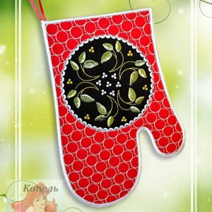 ITH the Design digital embroidery patterns It is a oven mitts
