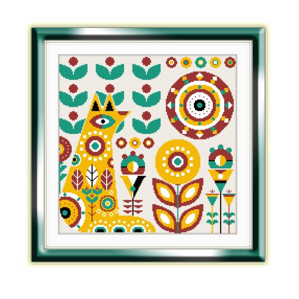 ethnic cross stitch