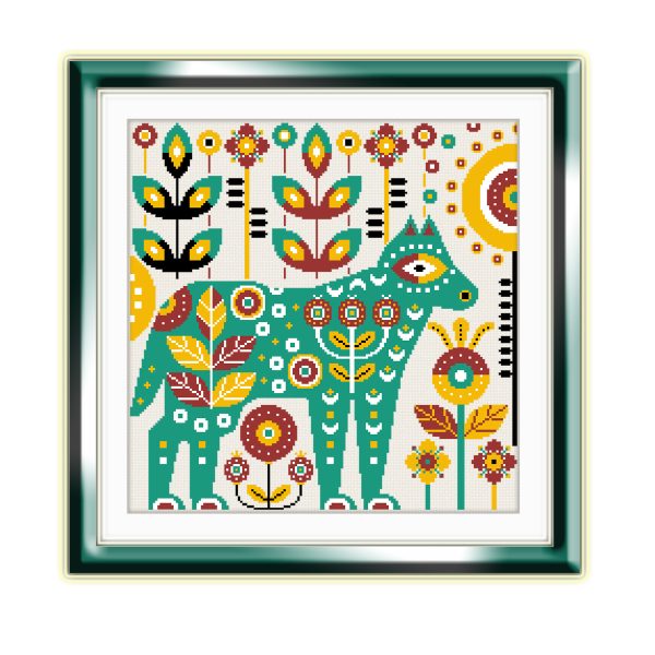 retro cross stitch