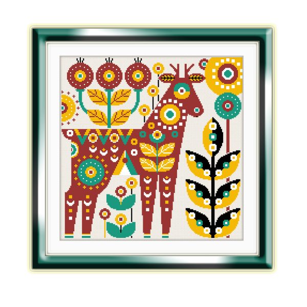 Folk Cross Stitch