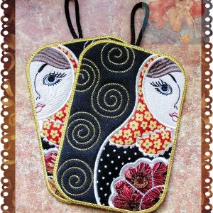 ITH design Digital embroidery Patterns "Nesting doll - Matryoshka5"
