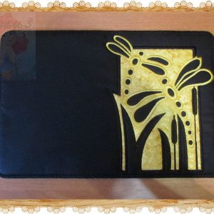 Set Embroidery ITH design Digital embroidery Pattern "Dragonfly"