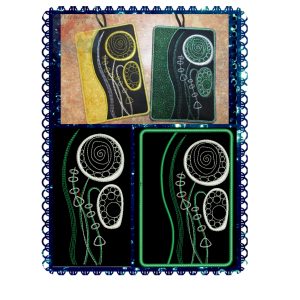 Embroidery ITH designs Digital embroidery Patterns "Abstraction3"