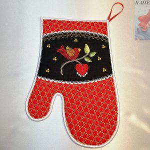 ITH the Design digital embroidery patterns It is a oven mitts