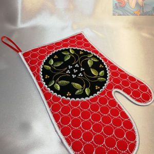 ITH the Design digital embroidery patterns It is a oven mitts