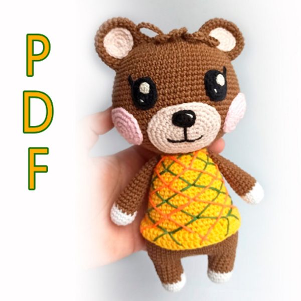Maple animals crossing plush