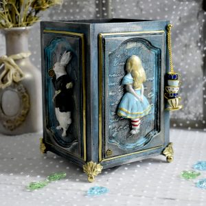 Handmade Marketplace 674 stationery stand for pens pencils paper Alice