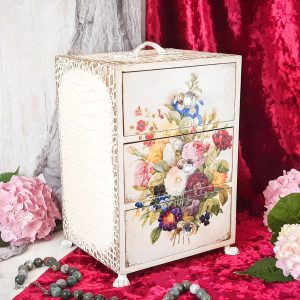 Handmade Marketplace 661 Small wooden chest of drawers Small storage dresser