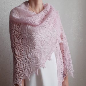 wedding lace shawl pattern