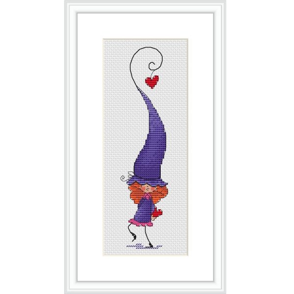 girl cross stitch pattern