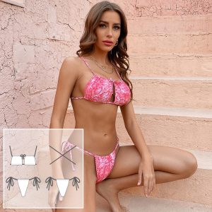 Bikini pattern. Sewing pattern. Swimsuit pattern PDF.