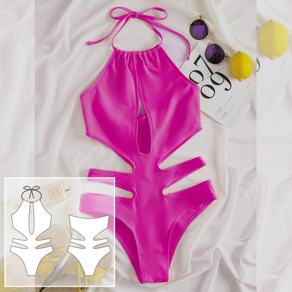 Swimsuit pattern. Sewing pattern. Bikini pattern PDF.