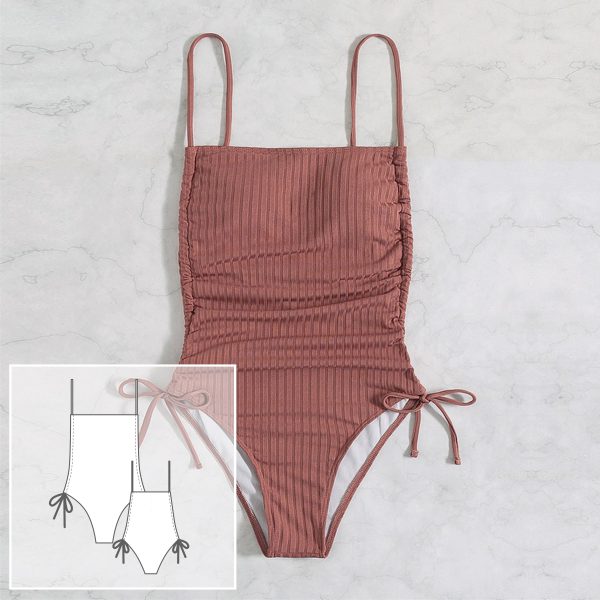 Swimsuit pattern. Sewing pattern. Bikini pattern PDF.
