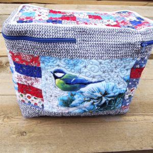 Inicio 1078 Quilt storage box with lid, Christmas eve box, Home storage case