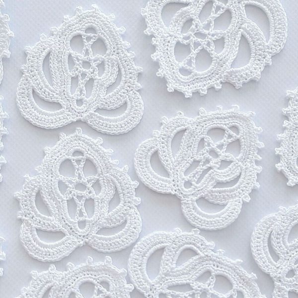 crochet flower lotus pattern