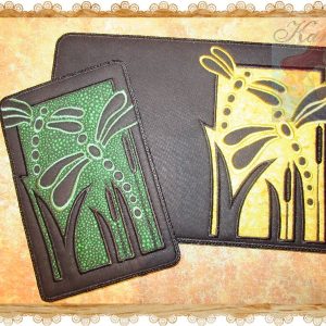 Set Embroidery ITH design Digital embroidery Pattern "Dragonfly"