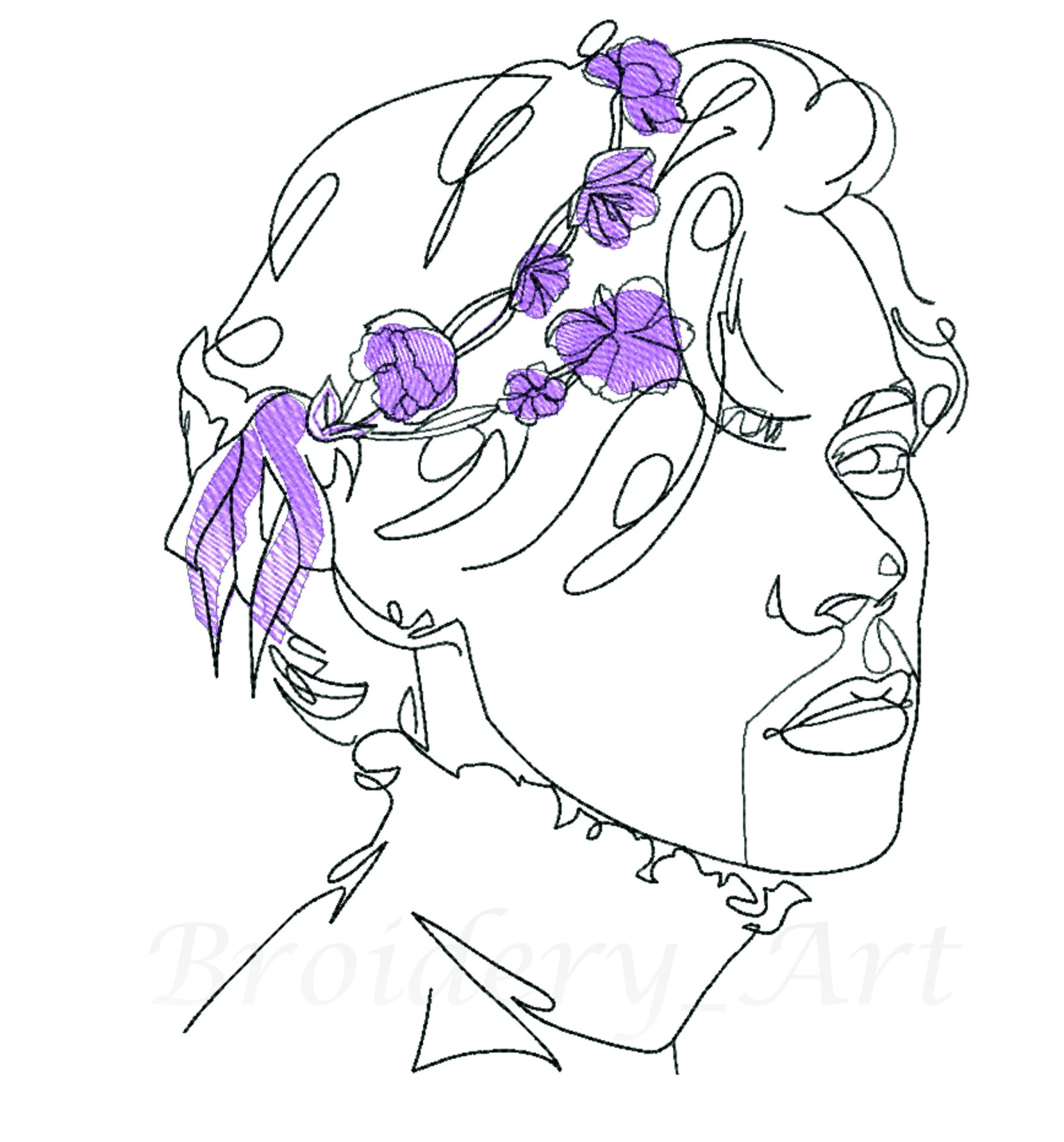 Harry Stylis machine embroidery design 2 Harry Stylis machine embroidery design