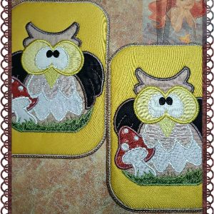 Embroidery design Digital embroidery Patterns ITH "EAGLE OWL OOH"