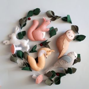 Nursery forest decor!