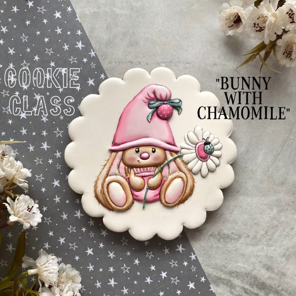 Cookie - Bunny with chamomile