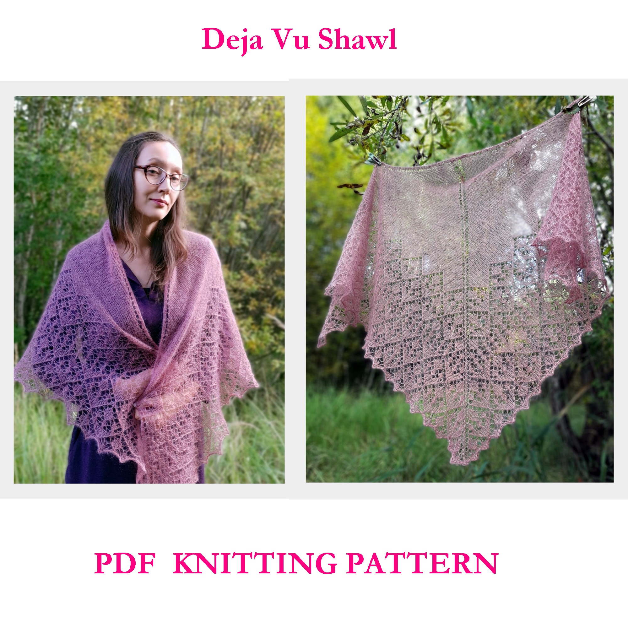 5 Lace Shawls Knitting Patterns Collection Bye 4 Get 1 Free