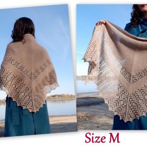 warm shawl knitting pattern