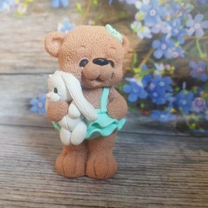Silicone mold 3D Bear for soap, chocolate, candles FREE SHIPPING