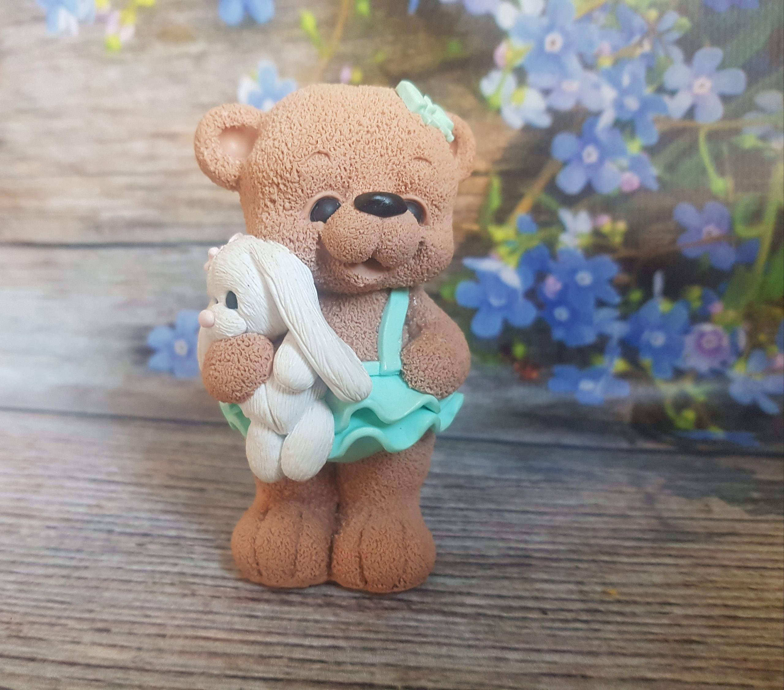 Silicone mold 3D Bear for soap, chocolate, candles FREE SHIPPING -  Crealandia