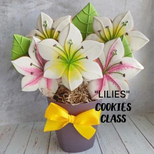 Cookie class – Lilies