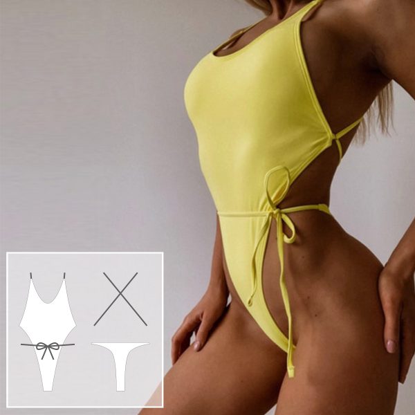 Swimsuit pattern. Sewing pattern. Bikini pattern PDF.