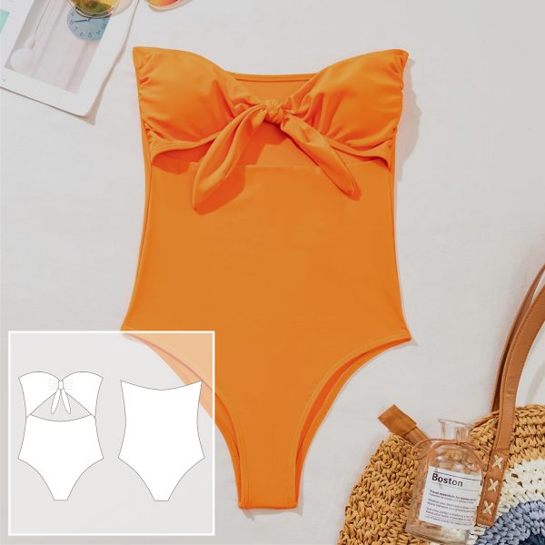 Swimsuit pattern. Sewing pattern. Bikini pattern PDF.