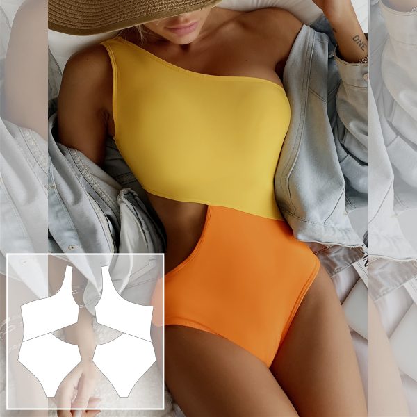 Swimsuit pattern. Sewing pattern. Bikini pattern PDF.