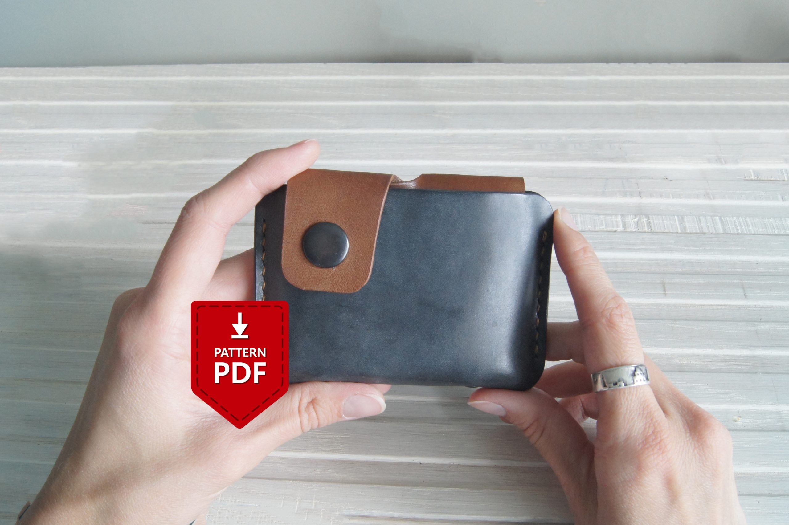 leather wallet pattern, long wallet pattern, billfold pattern, leather bag  pattern, pdf, download