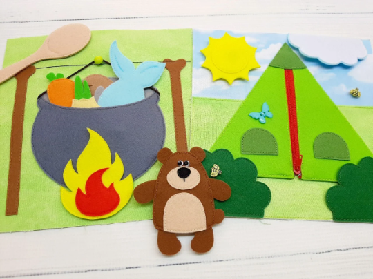 Sewing pattern, Quiet book page ideas 2 Sewing pattern, Quiet book page ideas - Image 2