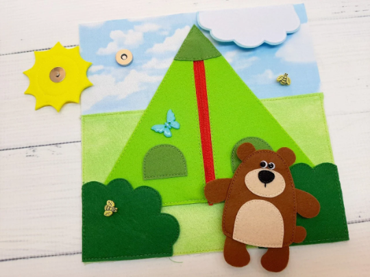 Sewing pattern, Quiet book page ideas 9 Sewing pattern, Quiet book page ideas - Image 9