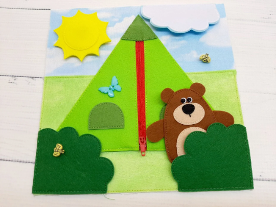 Sewing pattern, Quiet book page ideas 3 Sewing pattern, Quiet book page ideas - Image 3