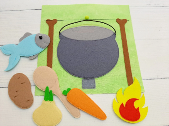 Sewing pattern, Quiet book page ideas 4 Sewing pattern, Quiet book page ideas - Image 4