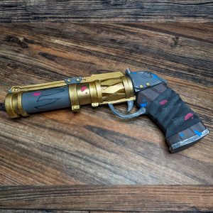 Handmade Jinx gun, inspired by Arcane: League of Legends, cosplay props, cosplay weapon, Jinx Weapon, Vi, Caitlyn, Powder