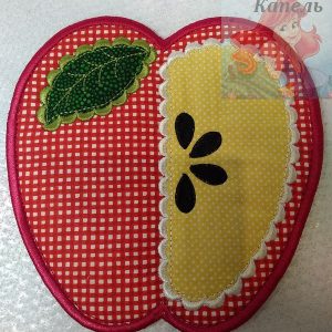ITH design Digital embroidery Patterns Pot Holders Kitchen Decor