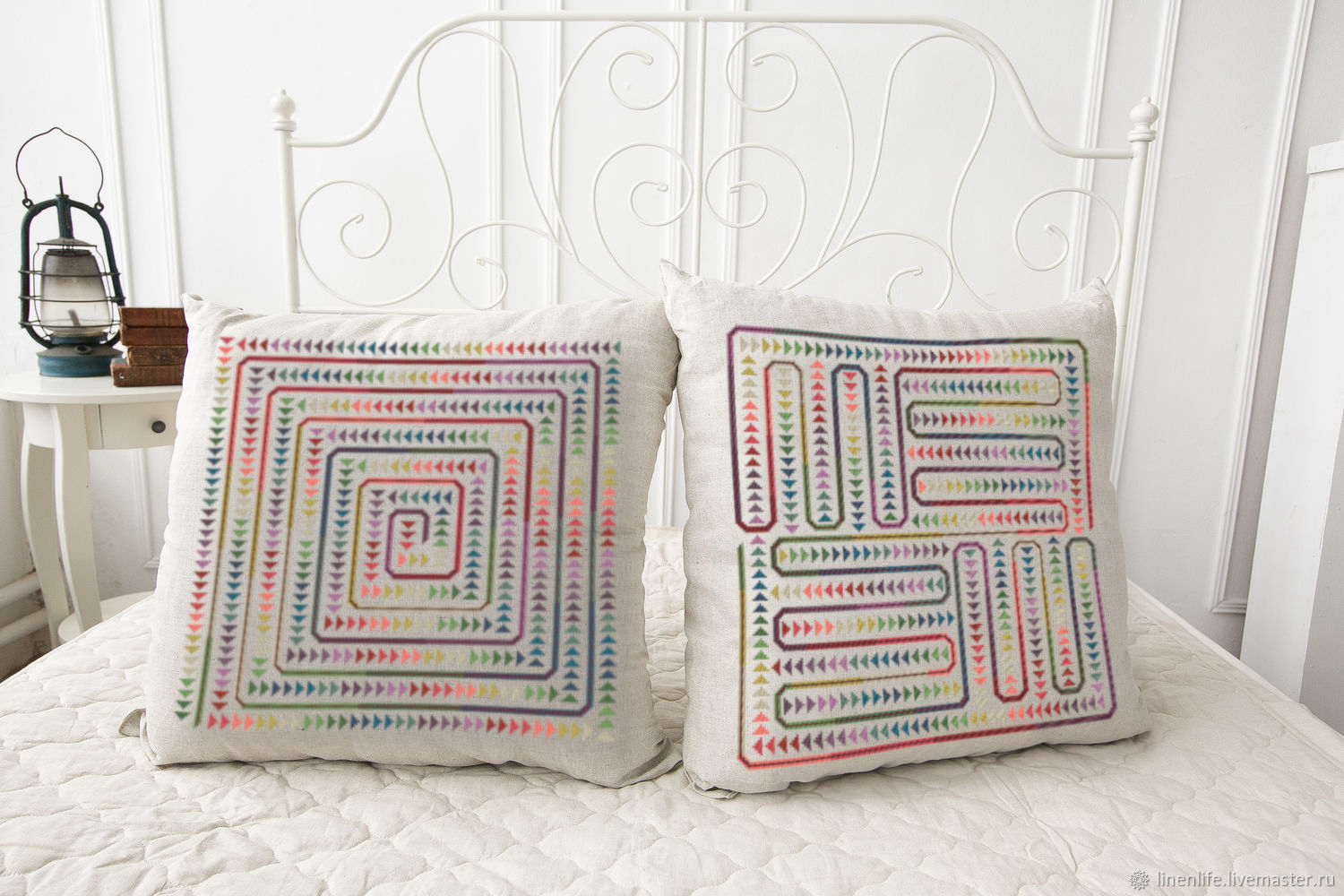Patchwork for Cross Stitch Pattern Ornament - Abstract Maze 161-162 2 Patchwork for Cross Stitch Pattern Ornament - Abstract Maze 161-162 - Image 2
