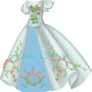 Dress 10 Rococo Roses Dress