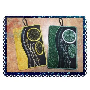 Embroidery ITH designs Digital embroidery Patterns "Abstraction3"
