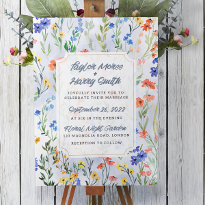 Wedding invitation