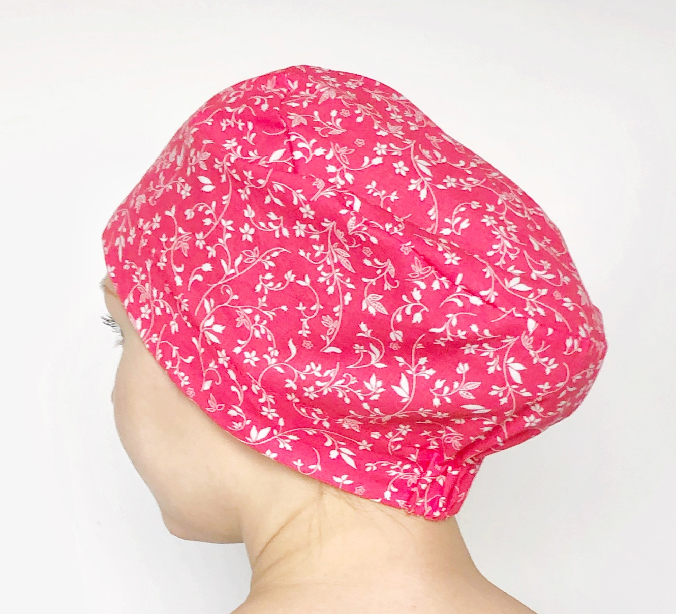 scrub cap with elastic