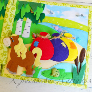PDF Pattern Farm Quiet Book, Quiet book page ideas