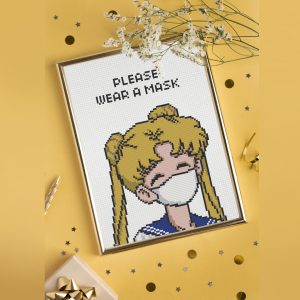 Sailor Moon cross stitch pattern PDF